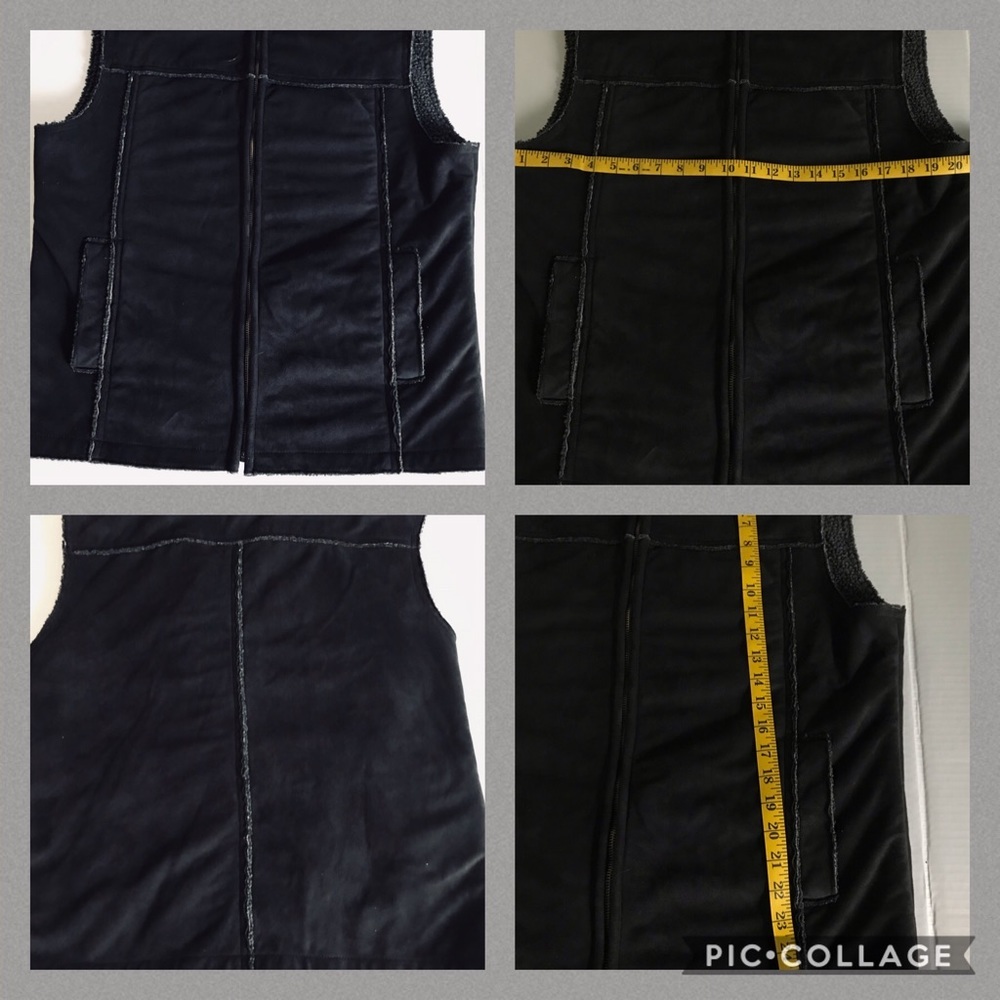 DKNY men’s zip up vest size medium